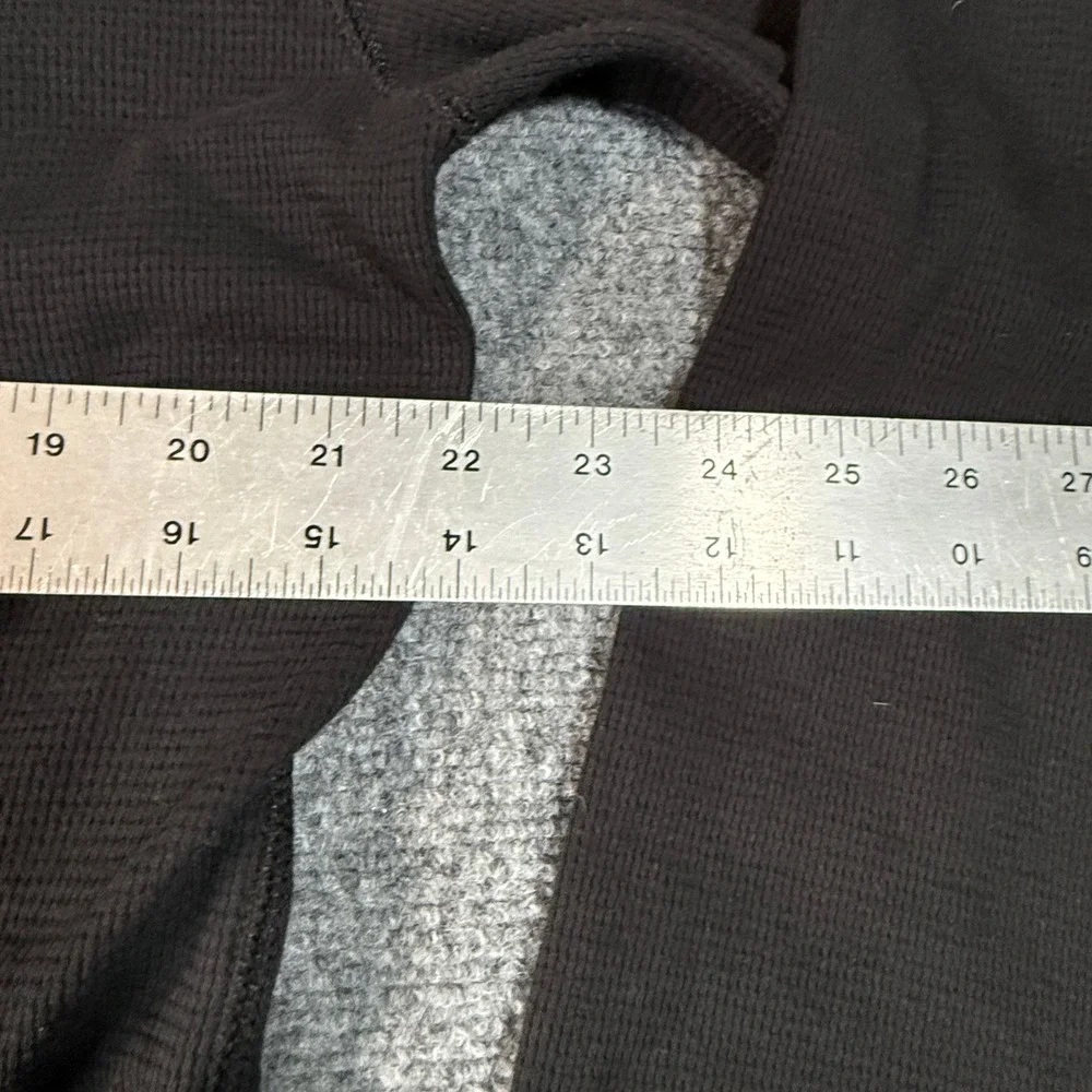 Polo Ralph Lauren Mens 1XT Black Waffle Knit Thermal Sleepwear Shirt Long Sleeve